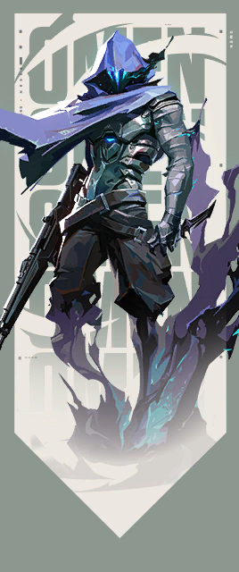 VALORANT オーメン カード 大アイコン