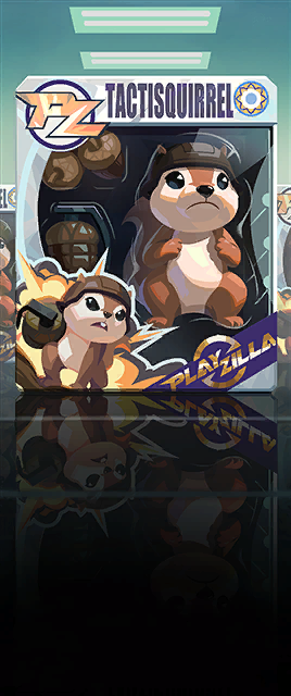 PlayZilla 戦略リス カード