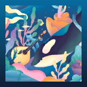 パール区域: 海中の景色 カード メインアイコン