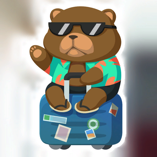 旅行ベア スプレー フルアイコン