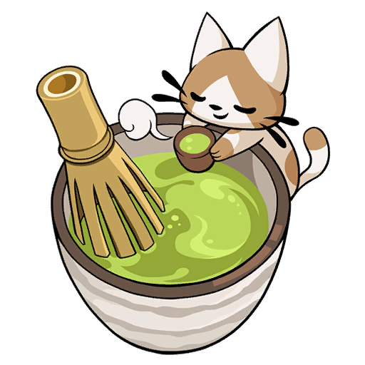 お抹茶ブレイク スプレー フルアイコン
