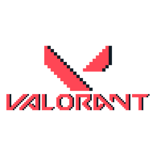 8 ビット VALORANT スプレー 透過アイコン