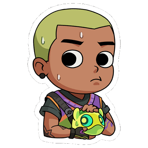 さぁどうする スプレー アニメーションGIF