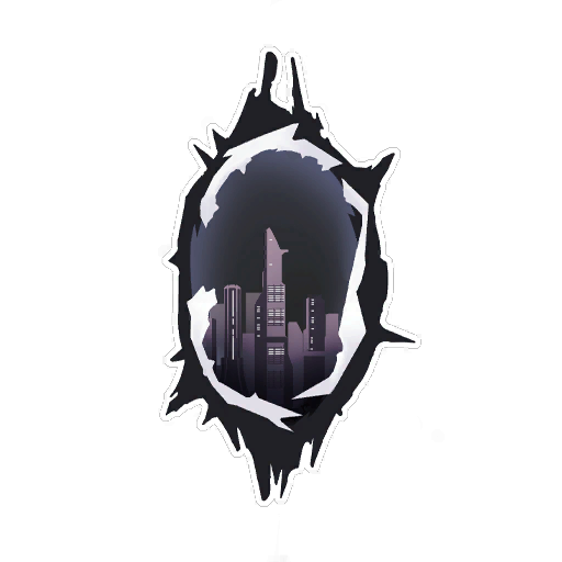 闇を越えて スプレー アニメーションPNG