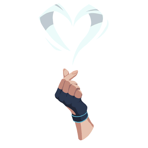 <3 スプレー 透過アイコン