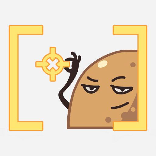 ポテトエイム スプレー フルアイコン