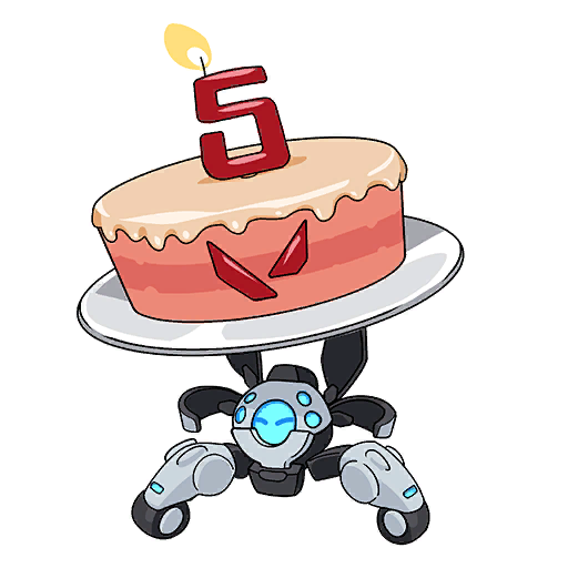 5 Years スプレー 透過アイコン